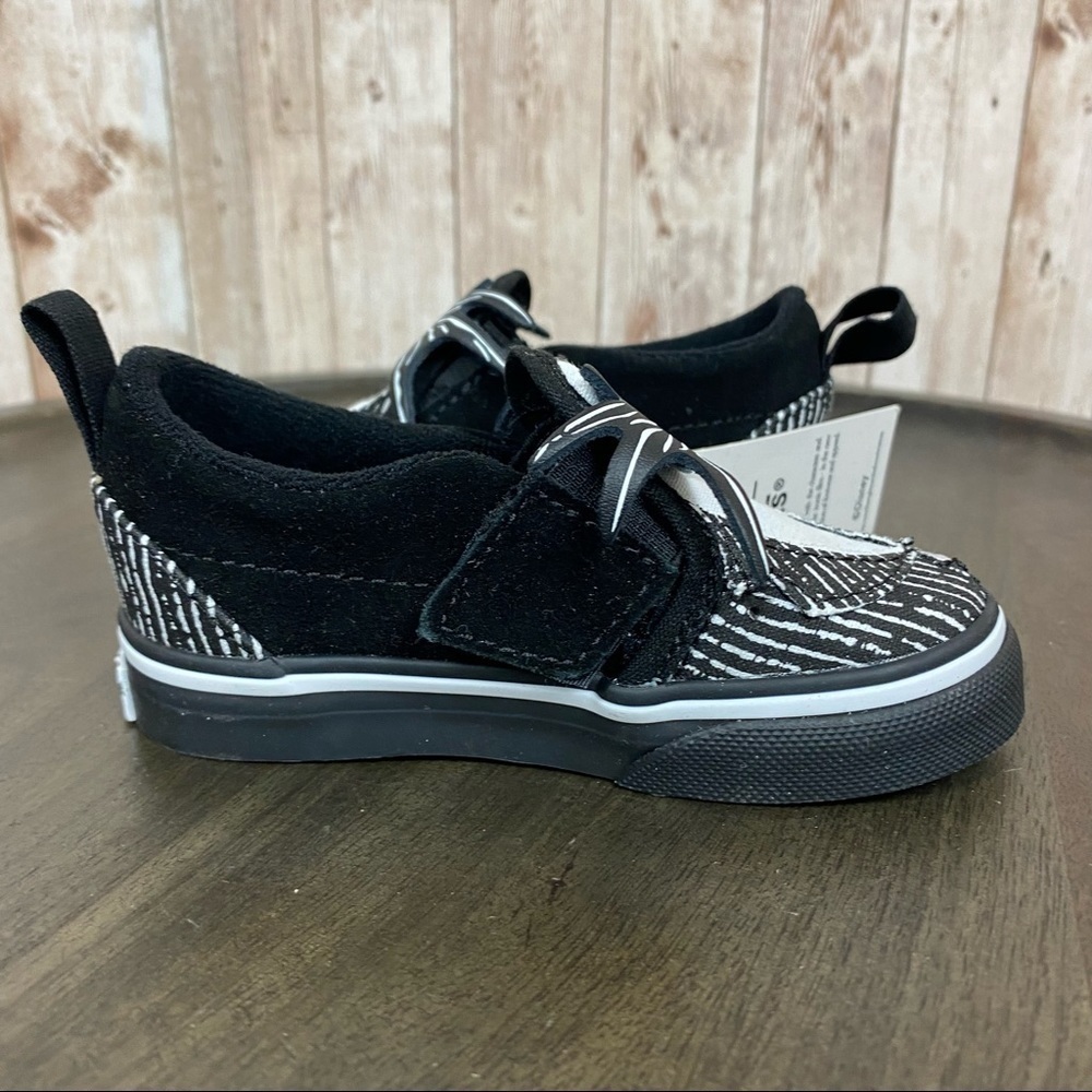 Vans x‎ Disney the Nightmare Before Christmas Slip on V Sneaker Size 5.5 Toddler - Picture 9 of 12